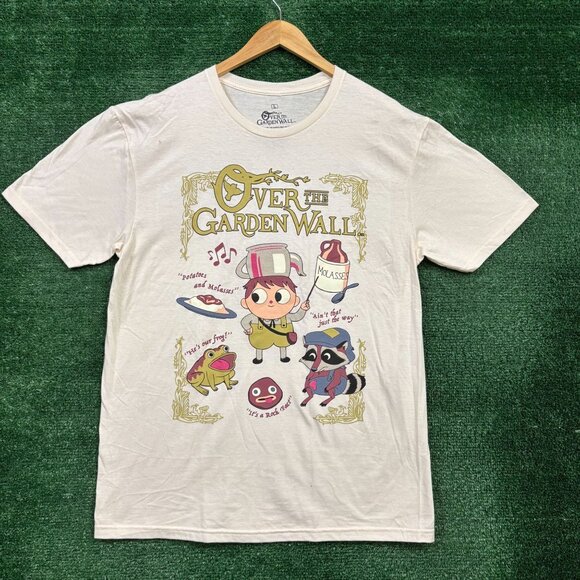 Over the Garden Wall beige T-Shirt Size Large - Picture 1 of 5